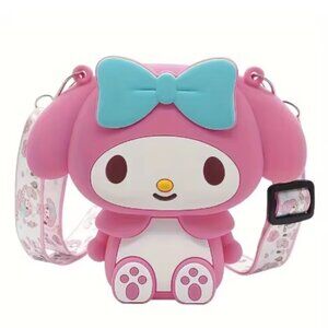 My Melody Silicone Messenger Bag with Fussy Id badge